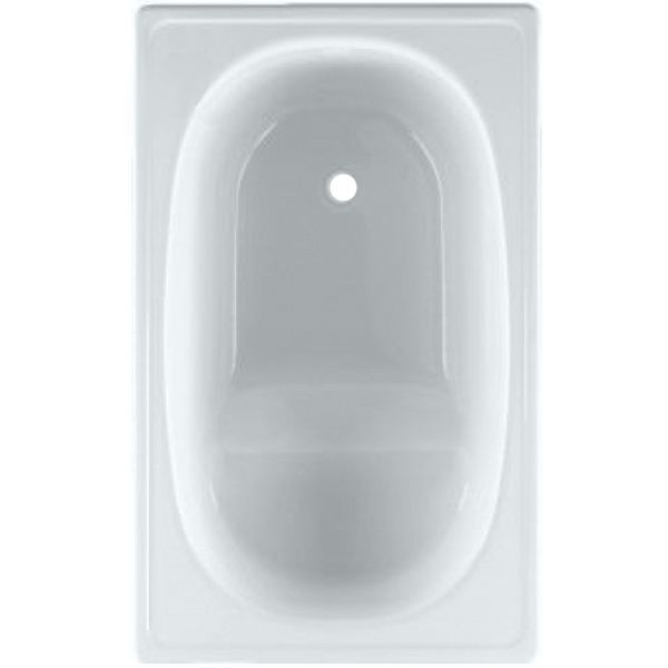 Ванна стальная Aquart E 105х70 см с сиденьем